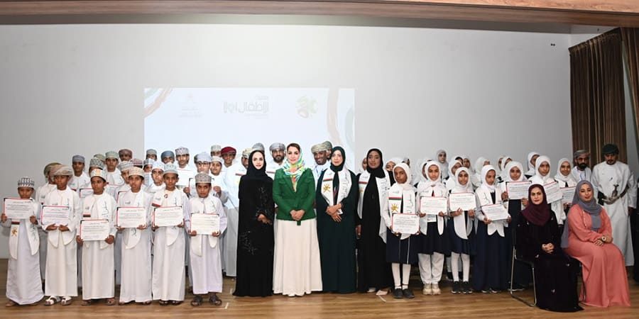 رعت المناسبة صاحبة السمو السيدة الدكتورة منى بنت فهد آل سعيد رئيسة جمعية "الأطفال أولًا"