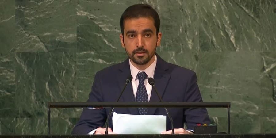 السكرتير ثان محمد بن علي الشحي عضو وفد السلطنة الدائم لدى الأمم المتحدة في نيويورك