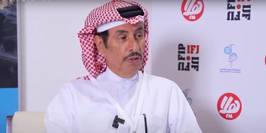 سعد الرميحي - رئيس المركز القطري للصحاف