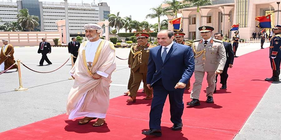 جلالة السُّلطان المعظم يختتم زيارته لجمهورية مصر العربية