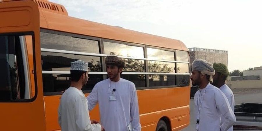 حملة تفتيشية على حافلات ‫النقل المدرسي