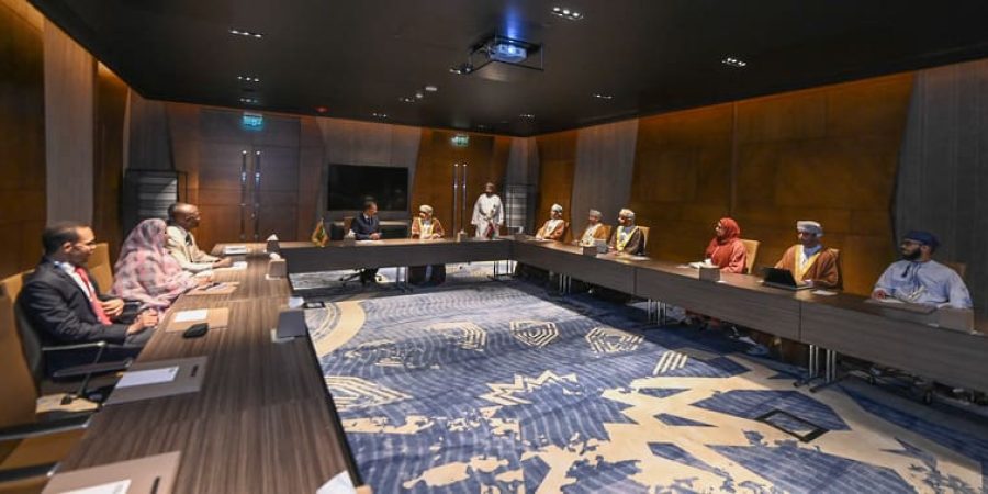 جلسة مباحثات رسمية مع الجمهورية الإسلامية الموريتانية