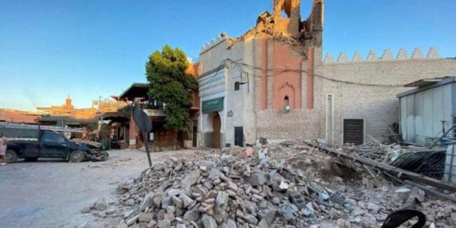 الزلزال الذي ضرب مراكش