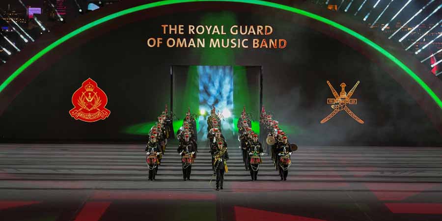 موسيقى الحرس السلطاني تشارك بمهرجان الدوحة الدولي 2025 