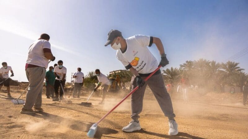 حراك مجتمعي بـ 1762 مشاركًا بالظاهرة لمعالجة آثار منخفض المسرات 