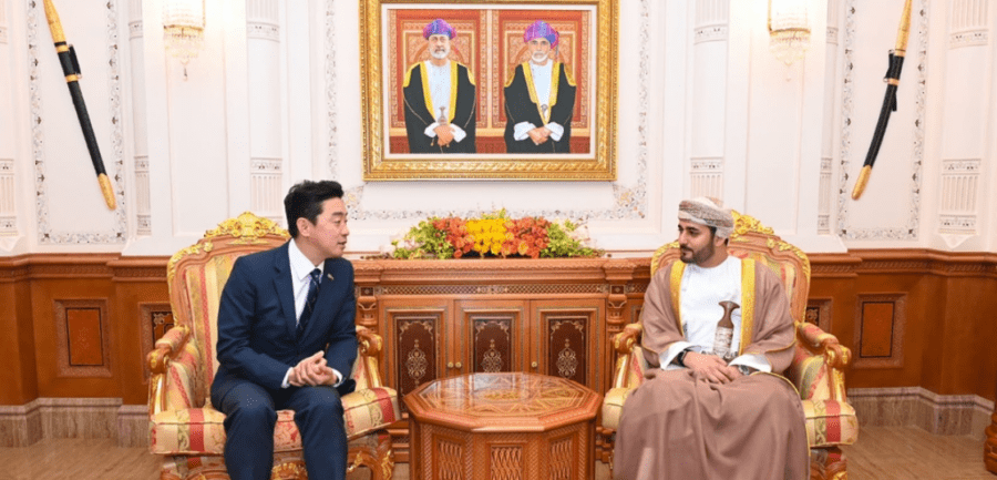 رسالة خطيّة من رئيس كوريا لجلالة السُّلطان المعظم.. وتعاون استثماري مرتقب