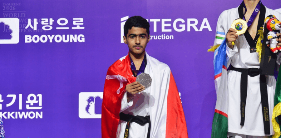 إنجازٌ عالمي.. العُماني داود اليوسفي يتوّجُ بفضية العالم للتايكواندو