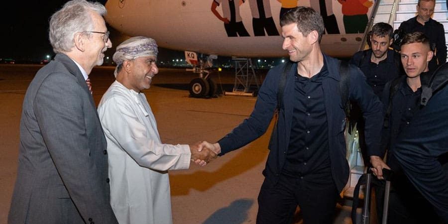 سلطنة عُمان بعثة منتخب ألمانيا لكرة القدم