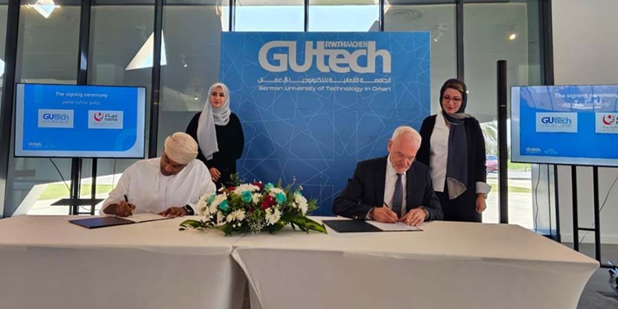 شركة نماء لخدمات المياه جانب من التوقيع