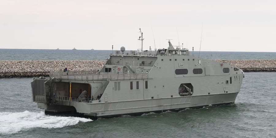 قاعدة سعيد بن سلطان البحرية أبحرت السفن والأطقم المشاركة في فعاليات هذا التمرين من قاعدة سعيد بن سلطان البحرية.