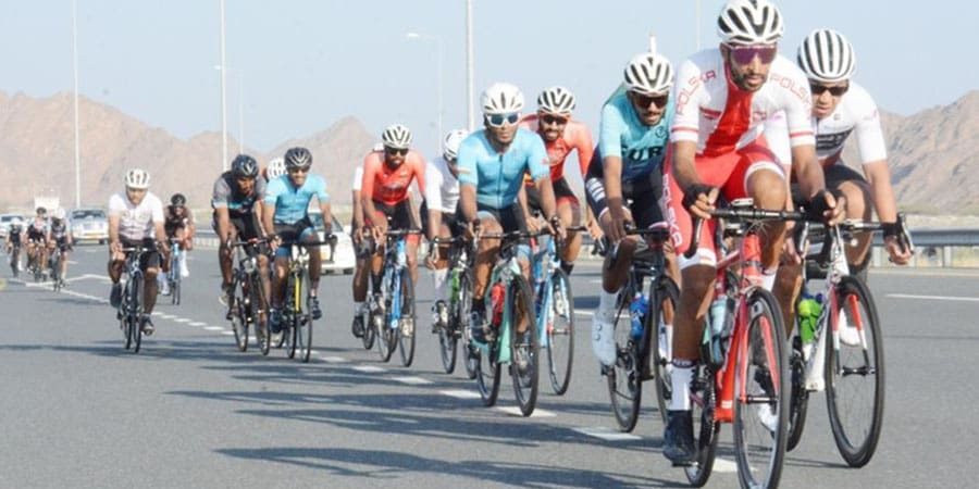 سباق للدراجات الهوائية  بمحافظة شمال الشرقية
