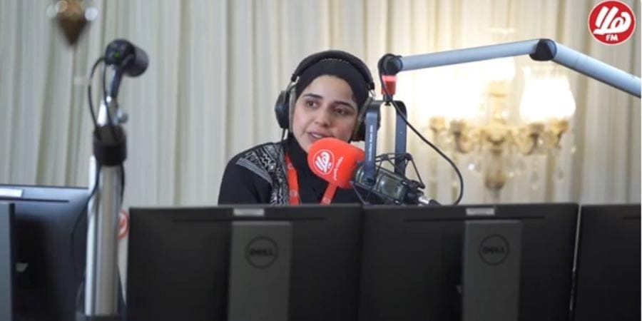 وفاء البلوشية ـ من الفيديو
