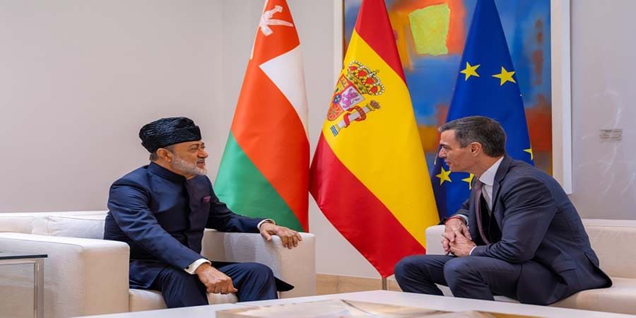 اللقاء الثنائي بمقرّ مجلس الوزراء الإسباني