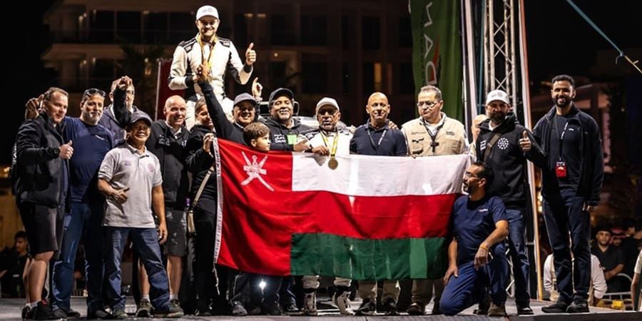 المُتسابق العُماني حمد الوهيبي