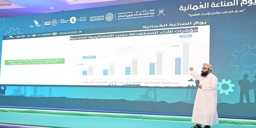 وزارة التجارة والصناعة وترويج الاستثمار يوم الصناعة العُمانية