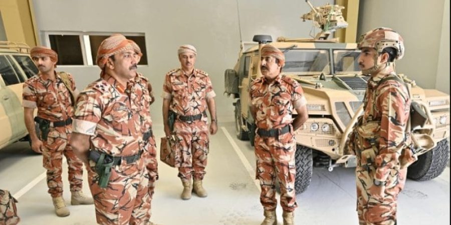 الجيش السلطاني العُماني افتتاح "معسكر الحشمان"