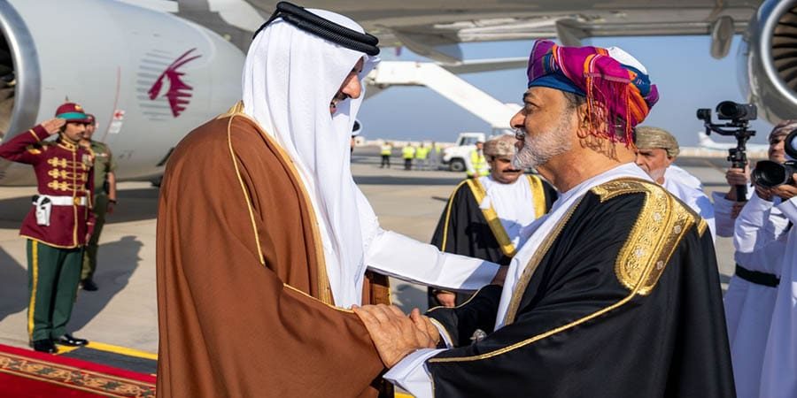 سلطنة عمان زيارة "دولةٍ"