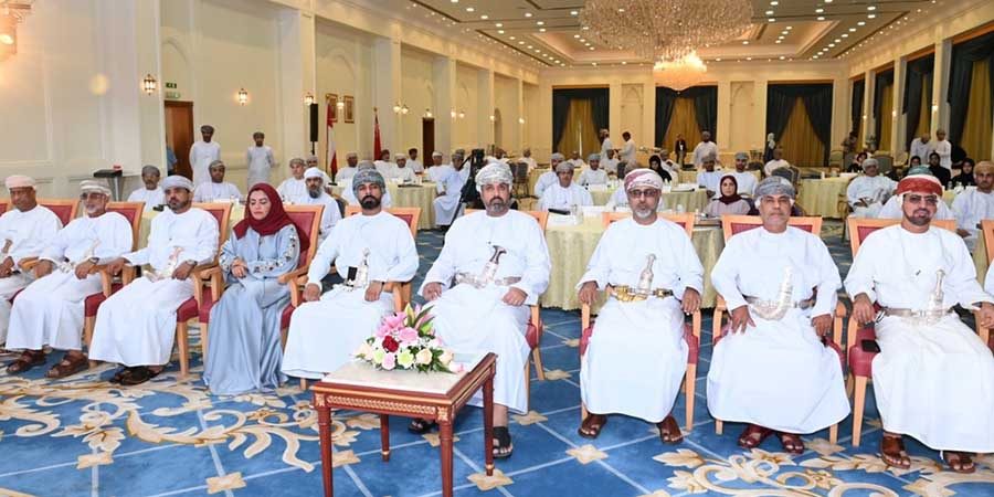 جانب من الحضور للبرنامج