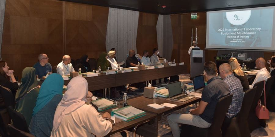 حلقة عمل دولية للتدريب على صيانة معدات المختبرات