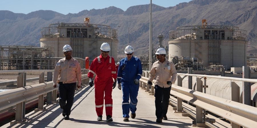 الشركة العُمانية للغاز الطبيعي المسال توضيحية