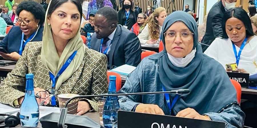 مثّل المجلس في أعمال الاجتماعات المكرمة الدكتورة مُنى بنت أحمد السعدون، والمكرمة مها بنت سليمان اللمكية عضوتا مجلس الدولة.