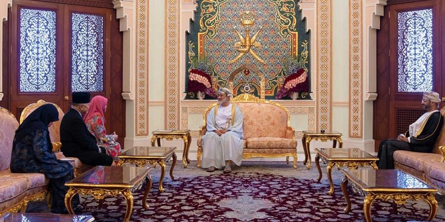 سلطنة عُمان جانب من اللقاء