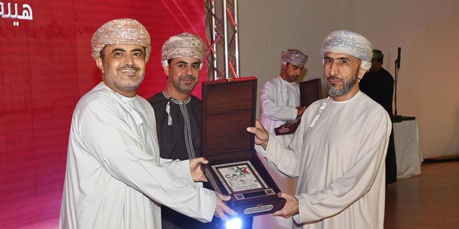 سلطنة عُمان رعى الحفل معالي المهندس سعيد بن حمود المعولي وزير النقل والاتصالات وتقنية المعلومات ورئيس مجلس إدارة هيئة الطيران المدني.