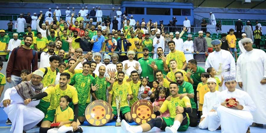 نادي السيب بطلًا لبطولة درع وزارة الثقافة والرياضة والشباب للكرة الطائرة