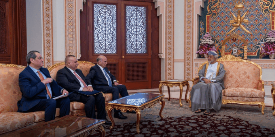 جلالة السُّلطان المعظم يتسلّم رسالة خطيّة من الرئيس العراقي