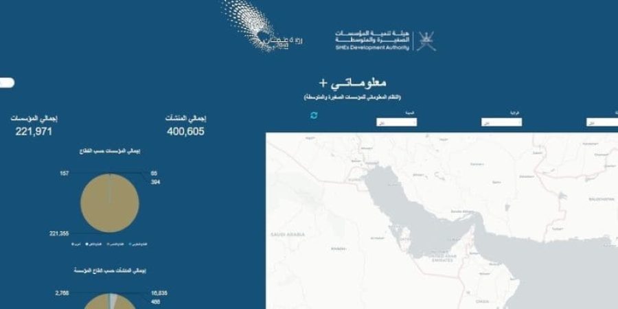 هيئة تنمية المؤسسات الصغيرة والمتوسطة النظام المعلوماتي الإلكتروني "معلومات بلس"