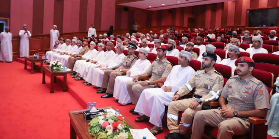 رعى الاحتفال معالي سالم بن محمد المحروقي
