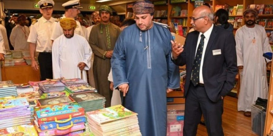 ستمكث السفينة في ميناء صلالة 7 أيام.