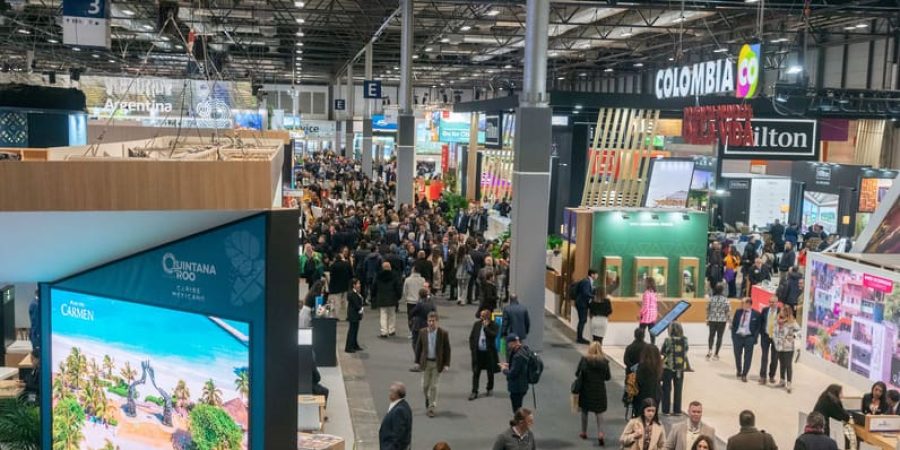 أعمال المعرض الدولي للسياحة