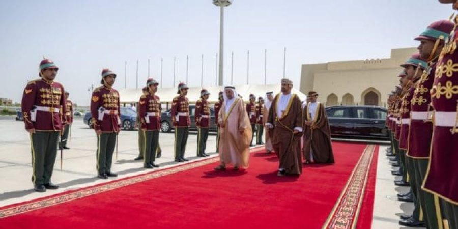 حاكم إمارة الشارقة يختتم زيارته الرسمية لسلطنة عُمان