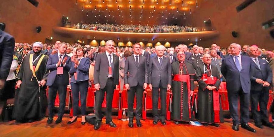 "اللقاء الدولي من أجل السلام"، الذي تستضيف فعالياته العاصمة الإيطالية روما